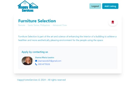 HappyHome Services screenshot 3